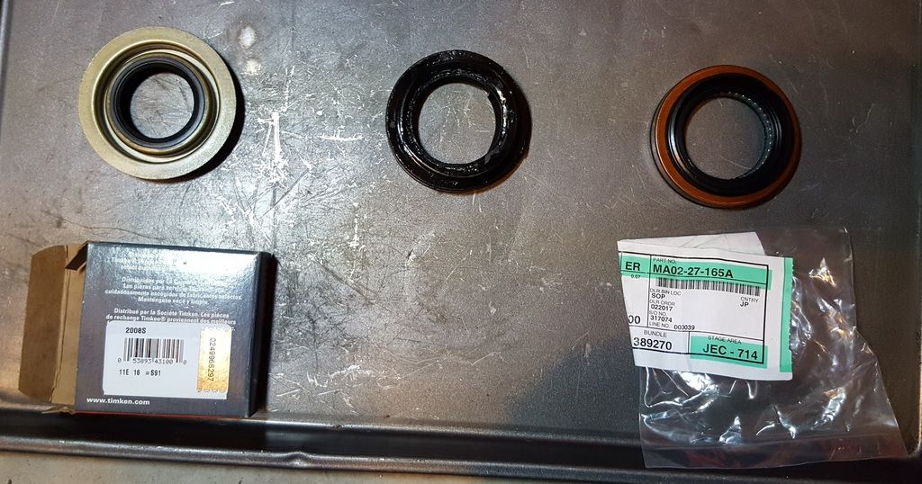 Torsen diff pinion seal part MX5 Miata Forum